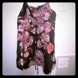 Torrid floral corset tank